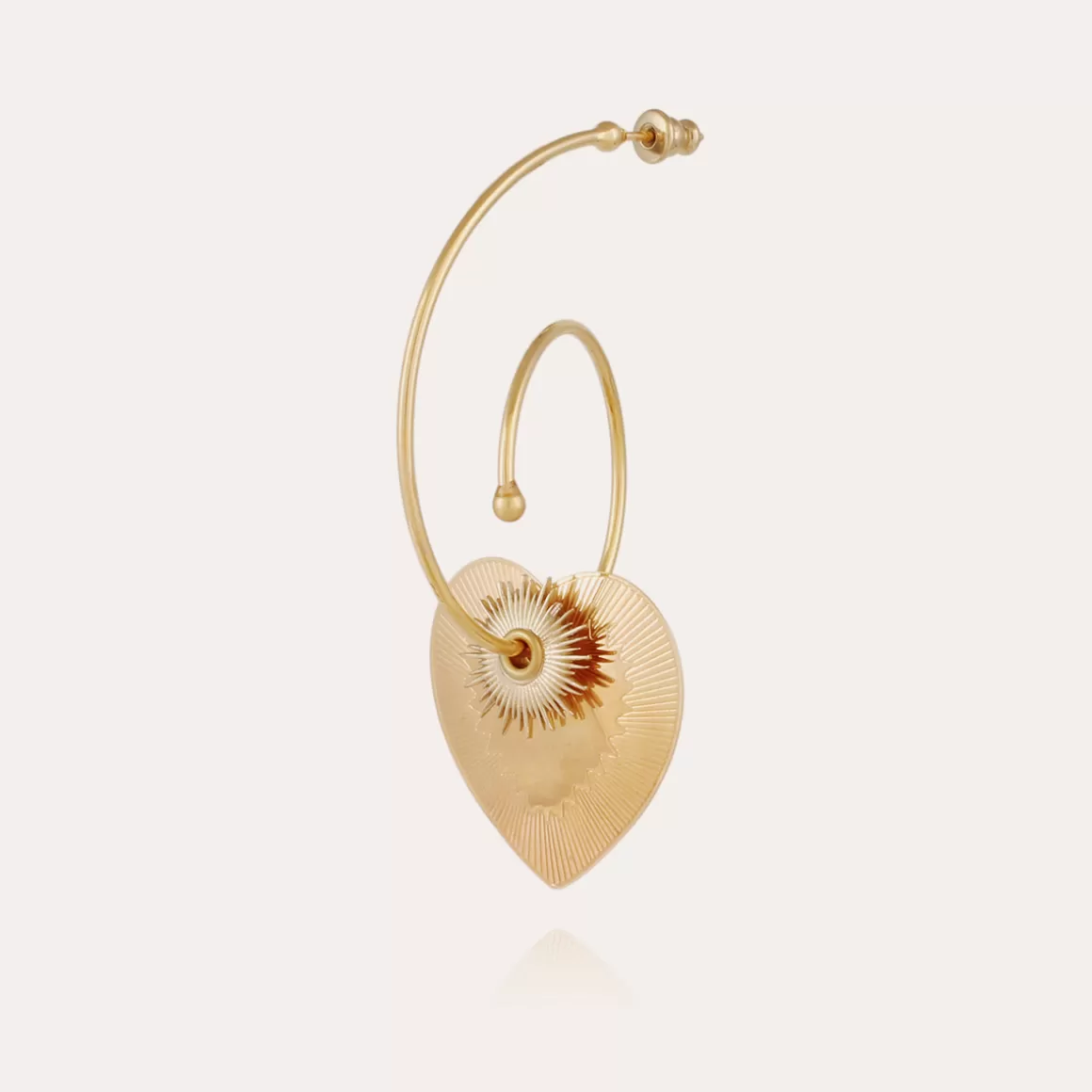 Gas Bijoux Boucles D'Oreilles>Boucles d'oreilles Céline Love dorées