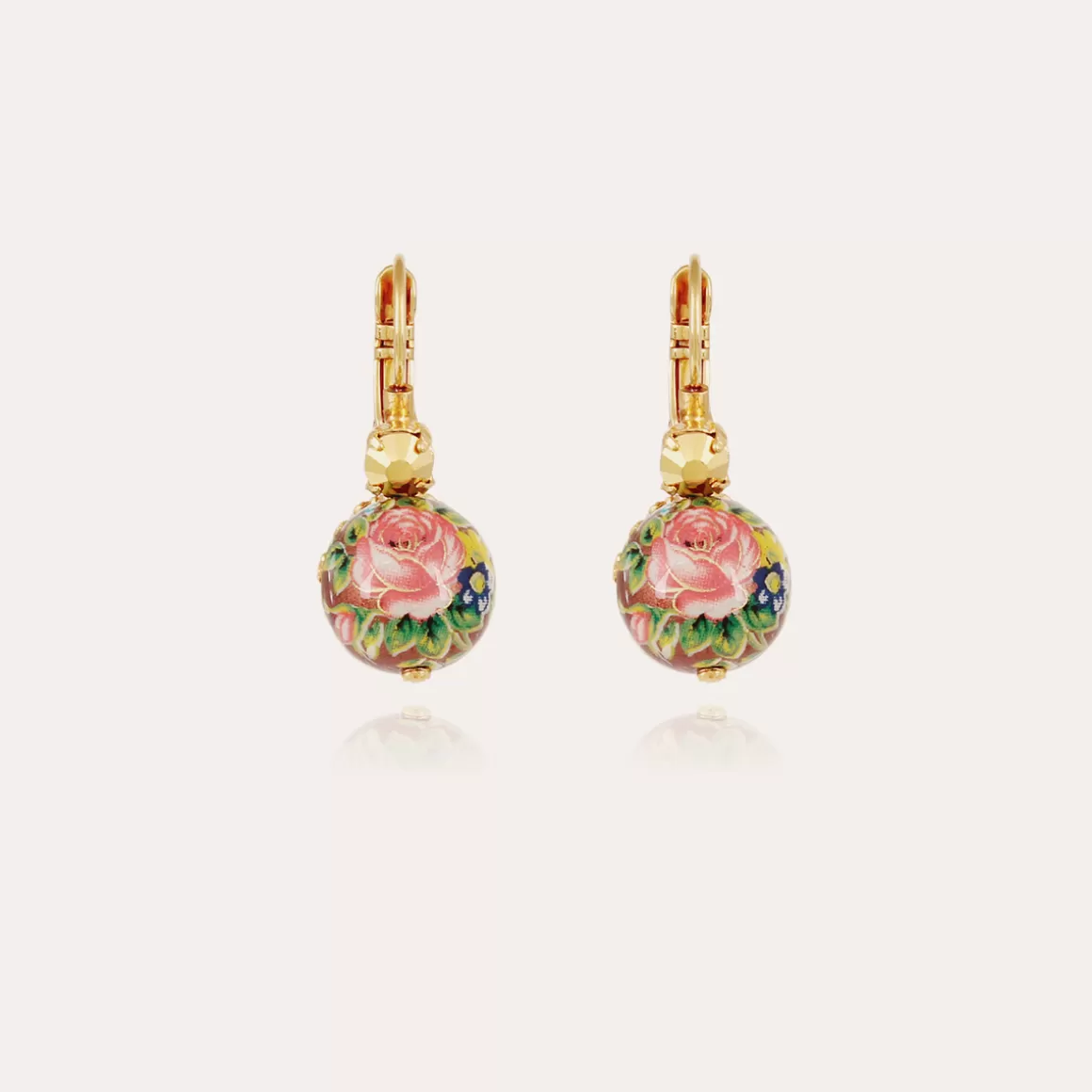 Gas Bijoux Boucles D'Oreilles>Boucles d'oreilles Décalco mini dorées