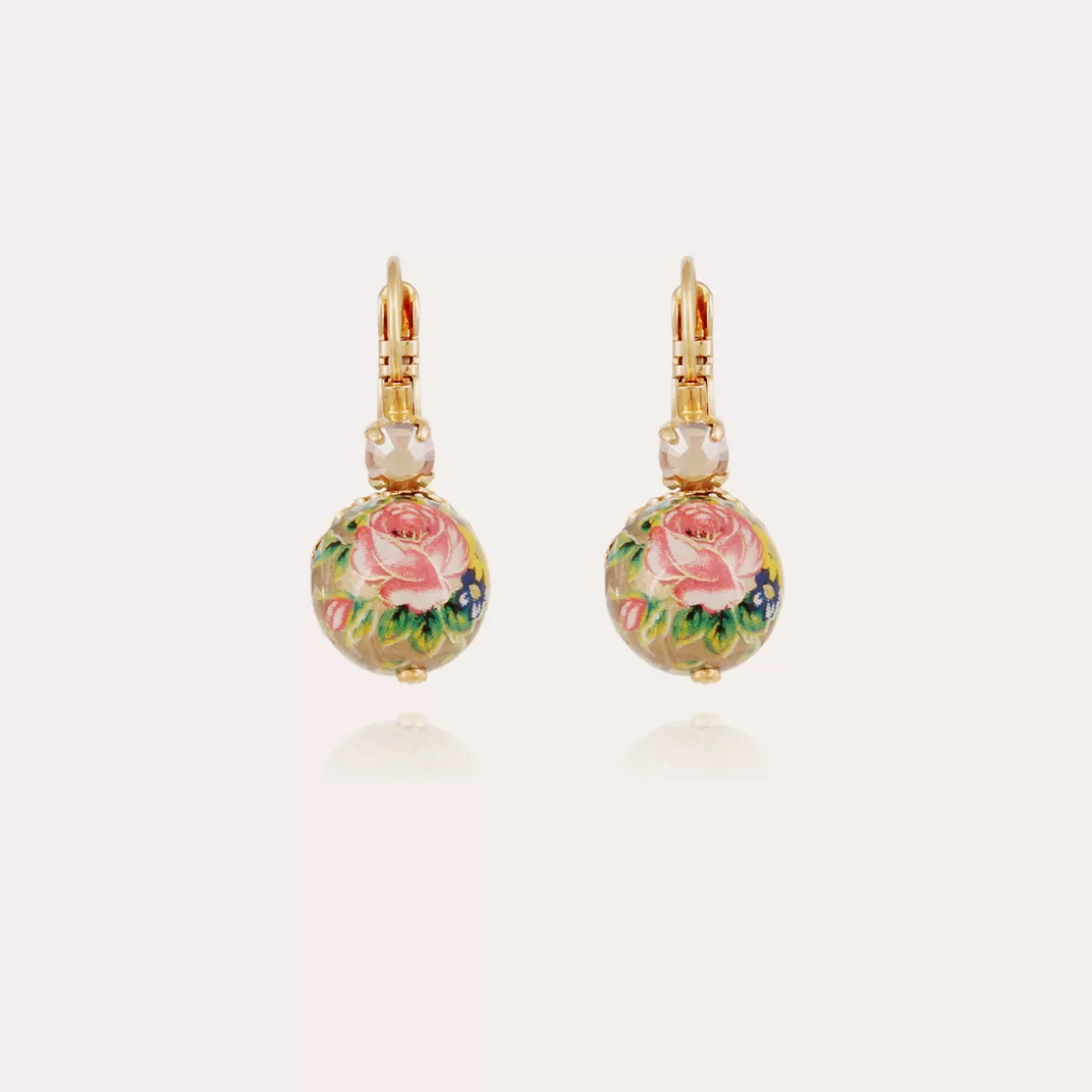 Gas Bijoux Boucles D'Oreilles>Boucles d'oreilles Décalco mini dorées