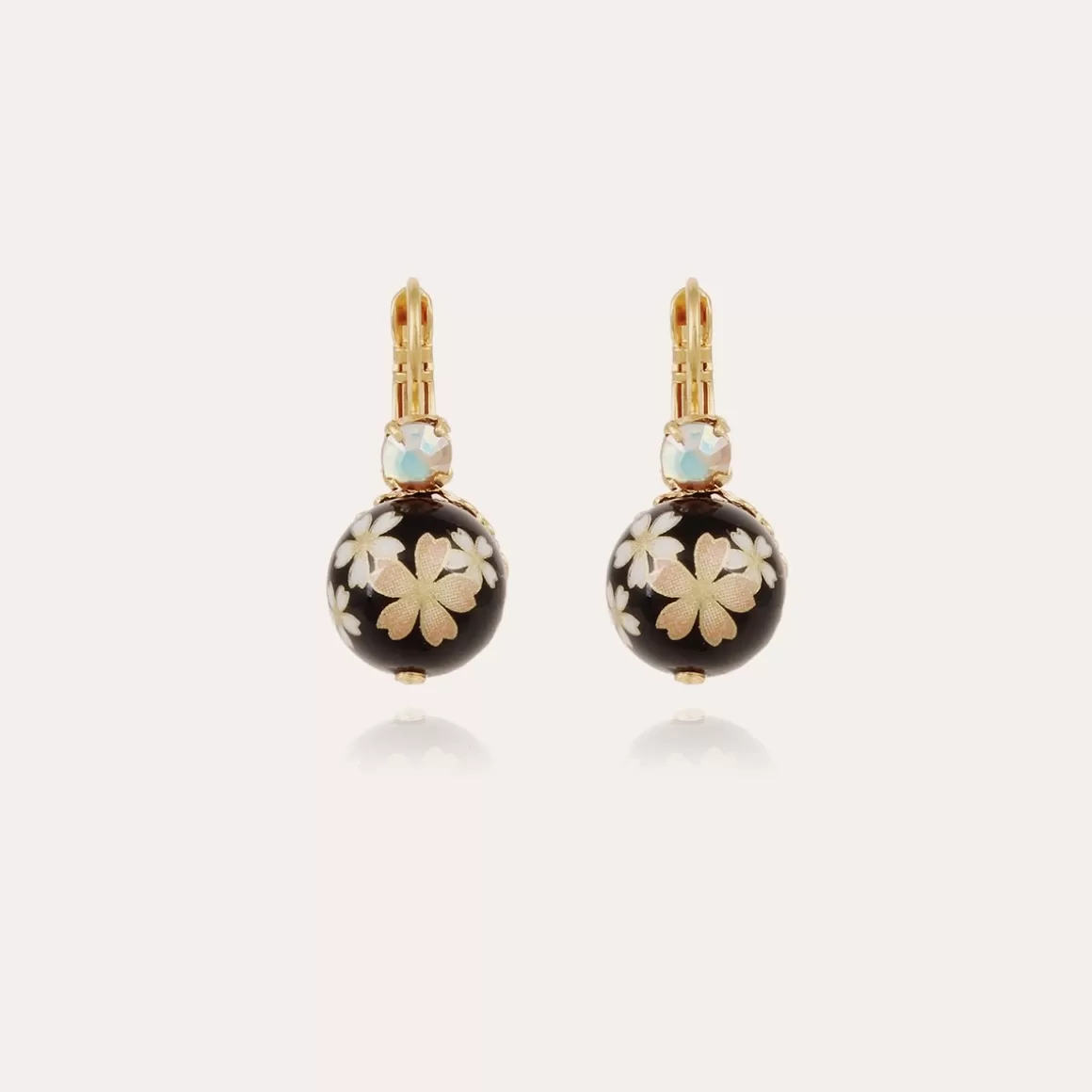 Gas Bijoux Boucles D'Oreilles>Boucles d'oreilles Décalco mini dorées