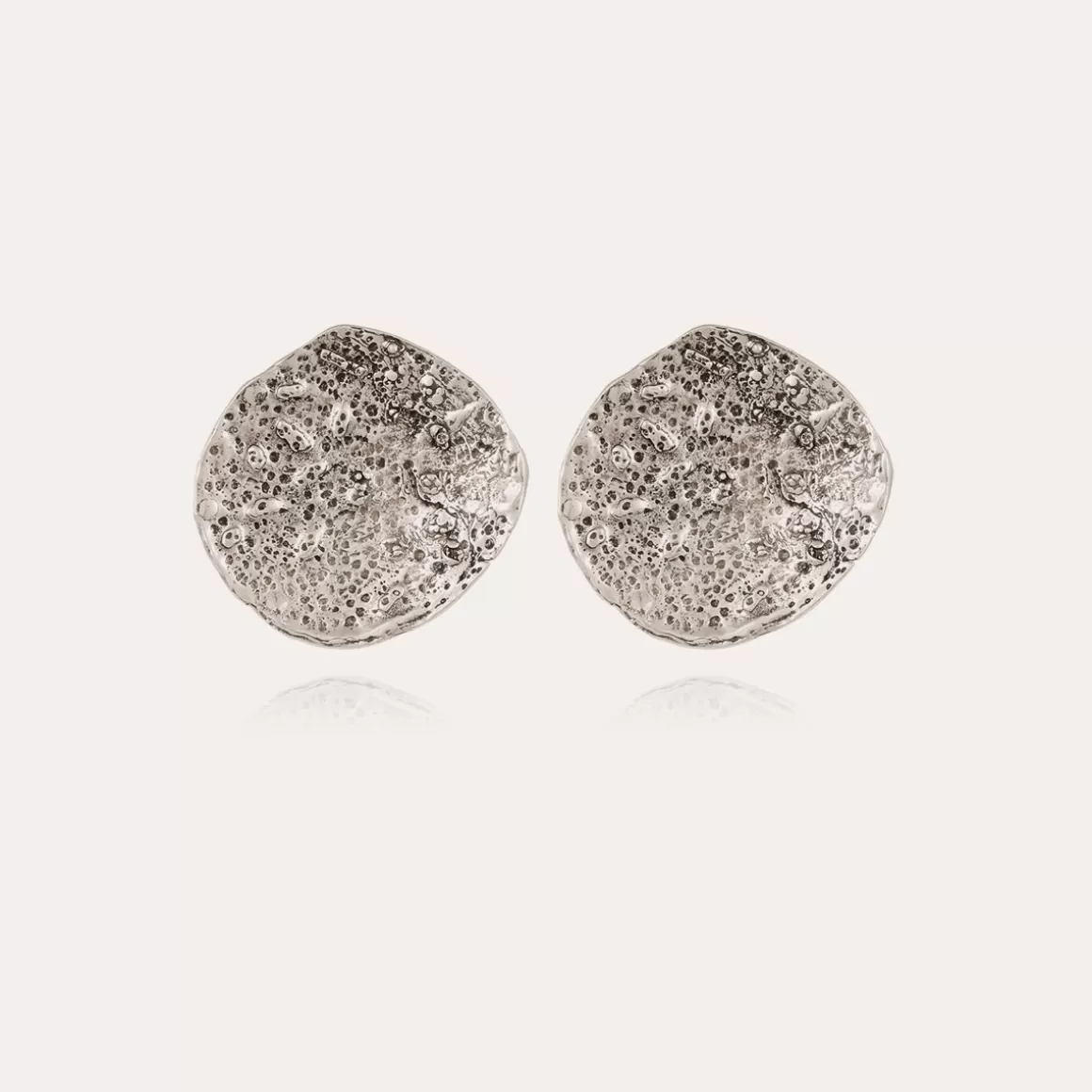 Gas Bijoux Bijoux Argentés | Boucles D'Oreilles>Boucles d'oreilles Eclipse Moon argentées