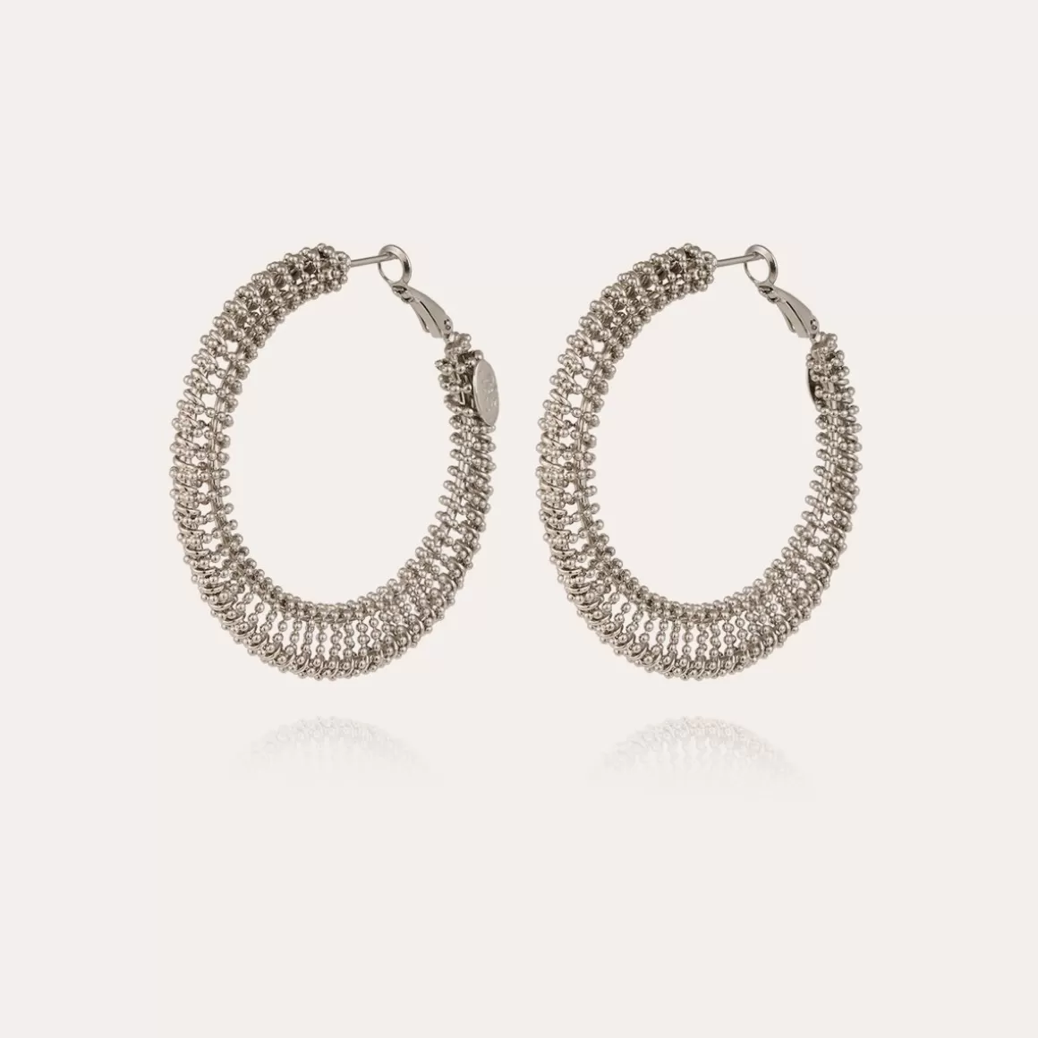 Gas Bijoux Bijoux Argentés | Boucles D'Oreilles>Boucles d'oreilles Izzia très grand modèle argentées