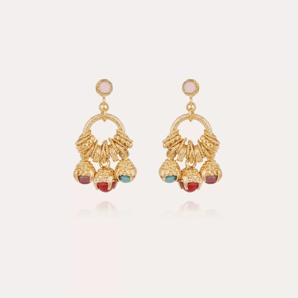 Gas Bijoux Boucles D'Oreilles>Boucles d'oreilles Lucce Maranzana dorées