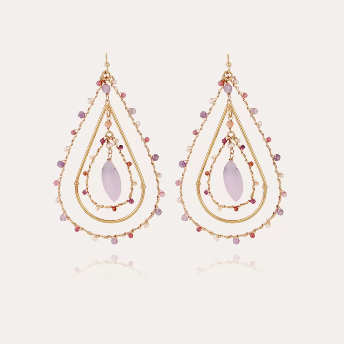 Gas Bijoux Boucles D'Oreilles>Boucles d'oreilles Orphée dorées