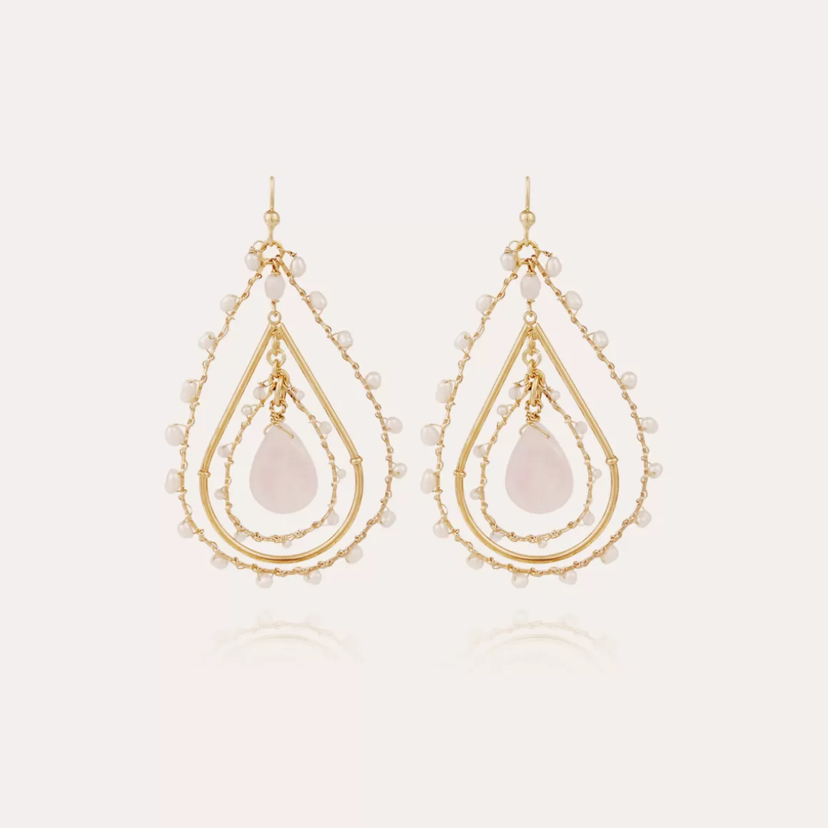 Gas Bijoux Boucles D'Oreilles>Boucles d'oreilles Orphée petit modèle dorées