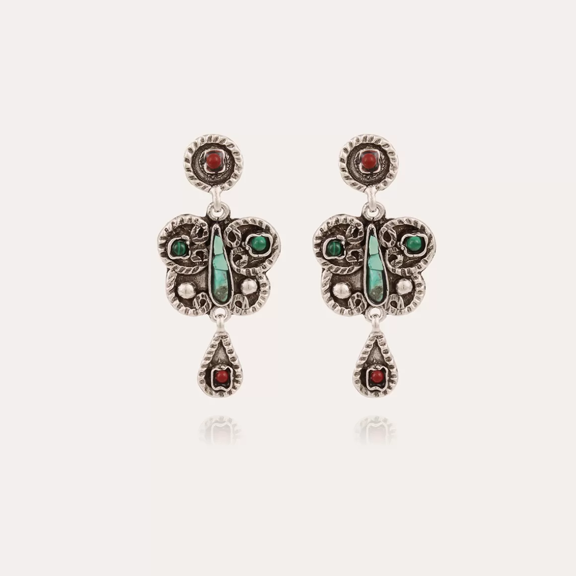 Gas Bijoux Boucles D'Oreilles>Boucles d'oreilles Paz petit modèle argentées