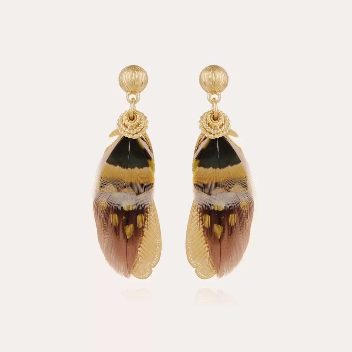 Gas Bijoux Boucles D'Oreilles>Boucles d'oreilles Sao petit modèle dorées