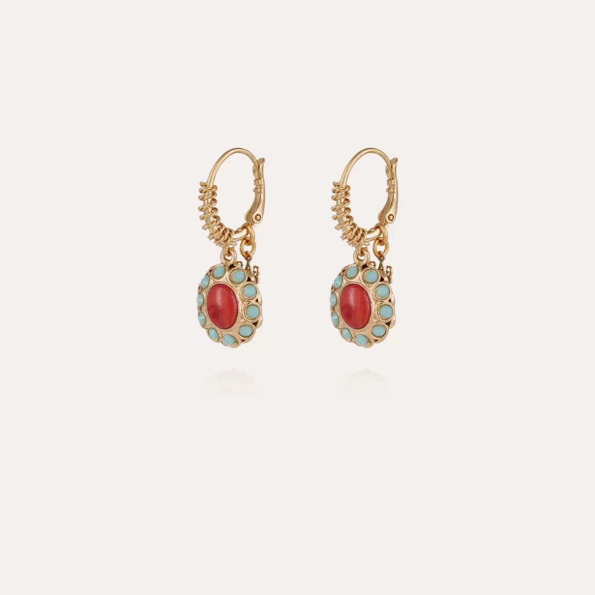 Gas Bijoux Boucles D'Oreilles>Boucles d'oreilles Tao Splash dorées