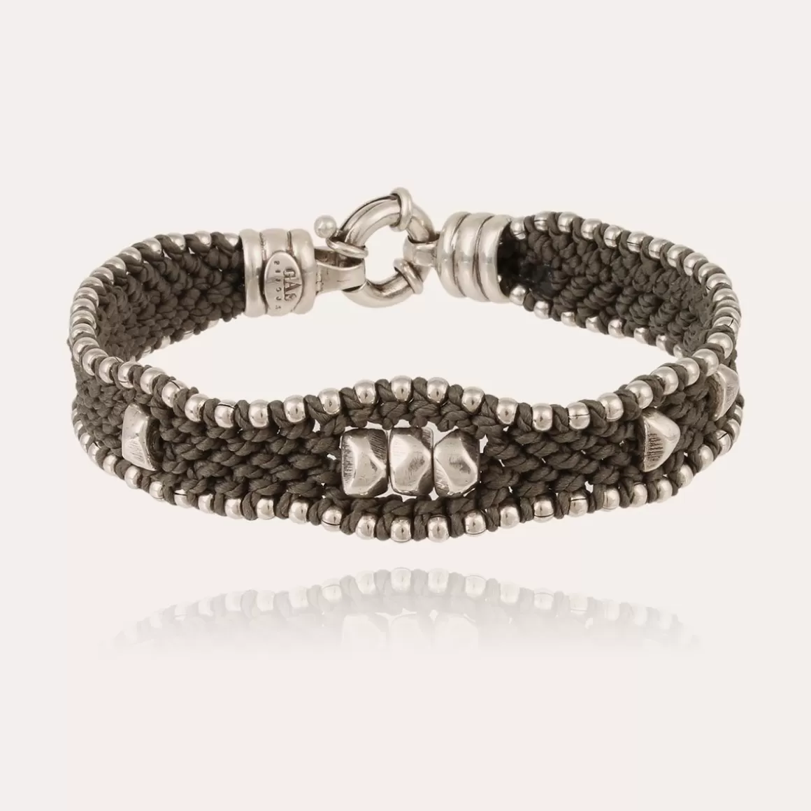 Gas Bijoux Bracelets Homme>Bracelet Colin grand modèle argenté