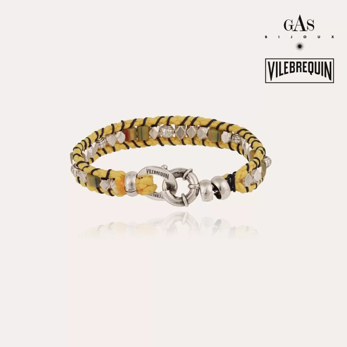 Gas Bijoux Bracelets Homme>Bracelet Everly Vilebrequin argenté