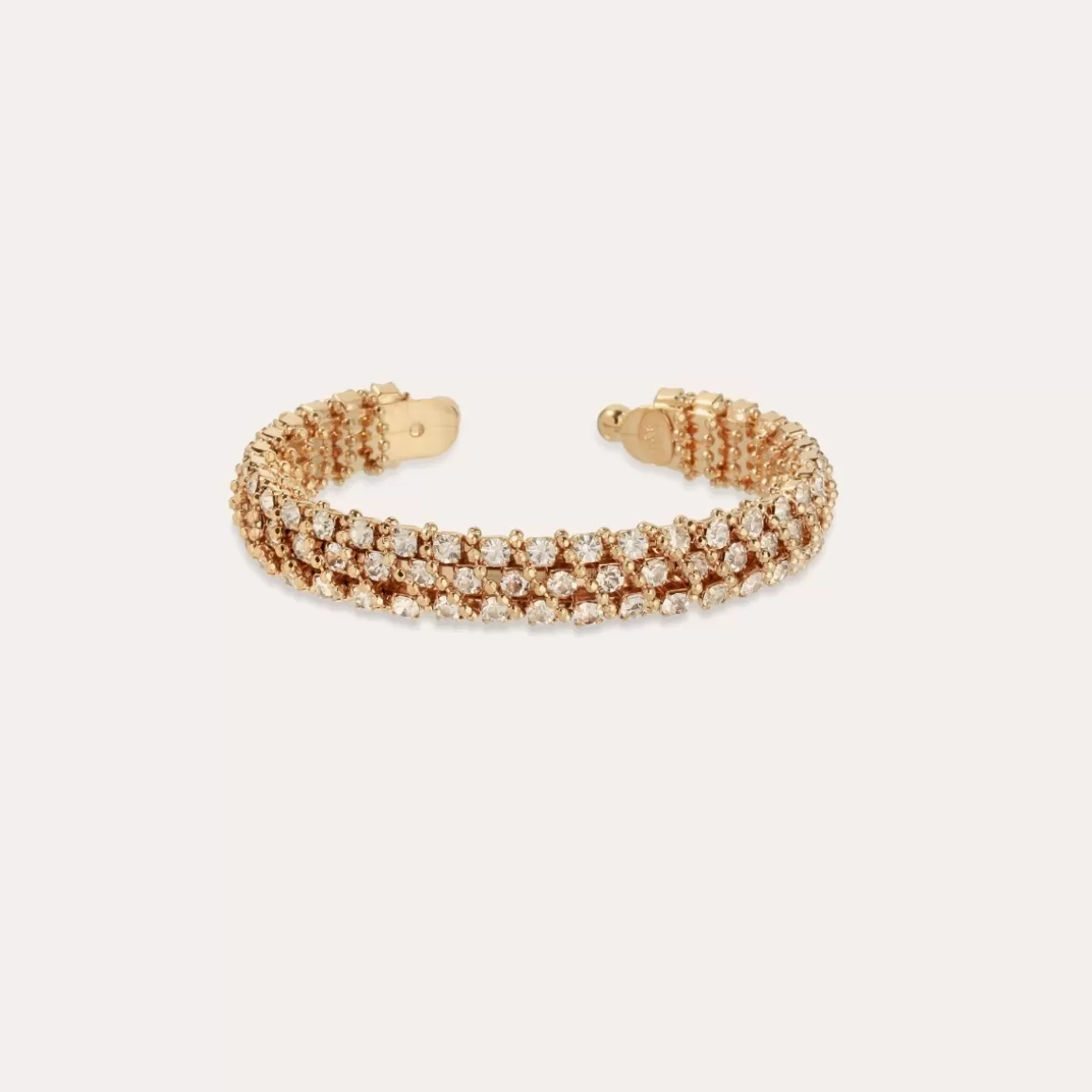 Gas Bijoux Bracelets | Bracelets>Bracelet Izilda strass doré Cristal