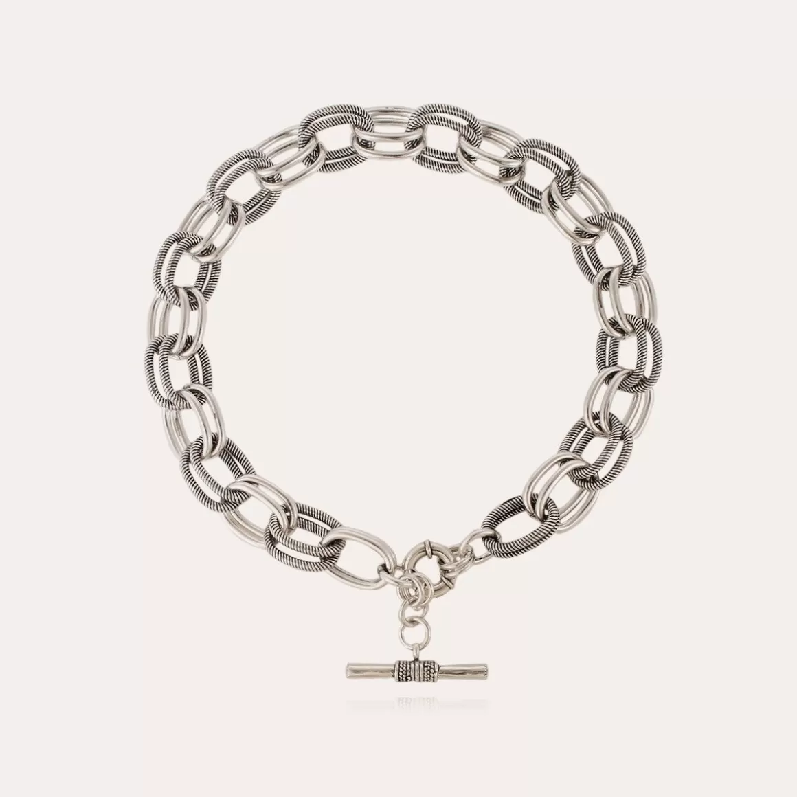 Gas Bijoux Colliers>Collier Bell argenté Cristal